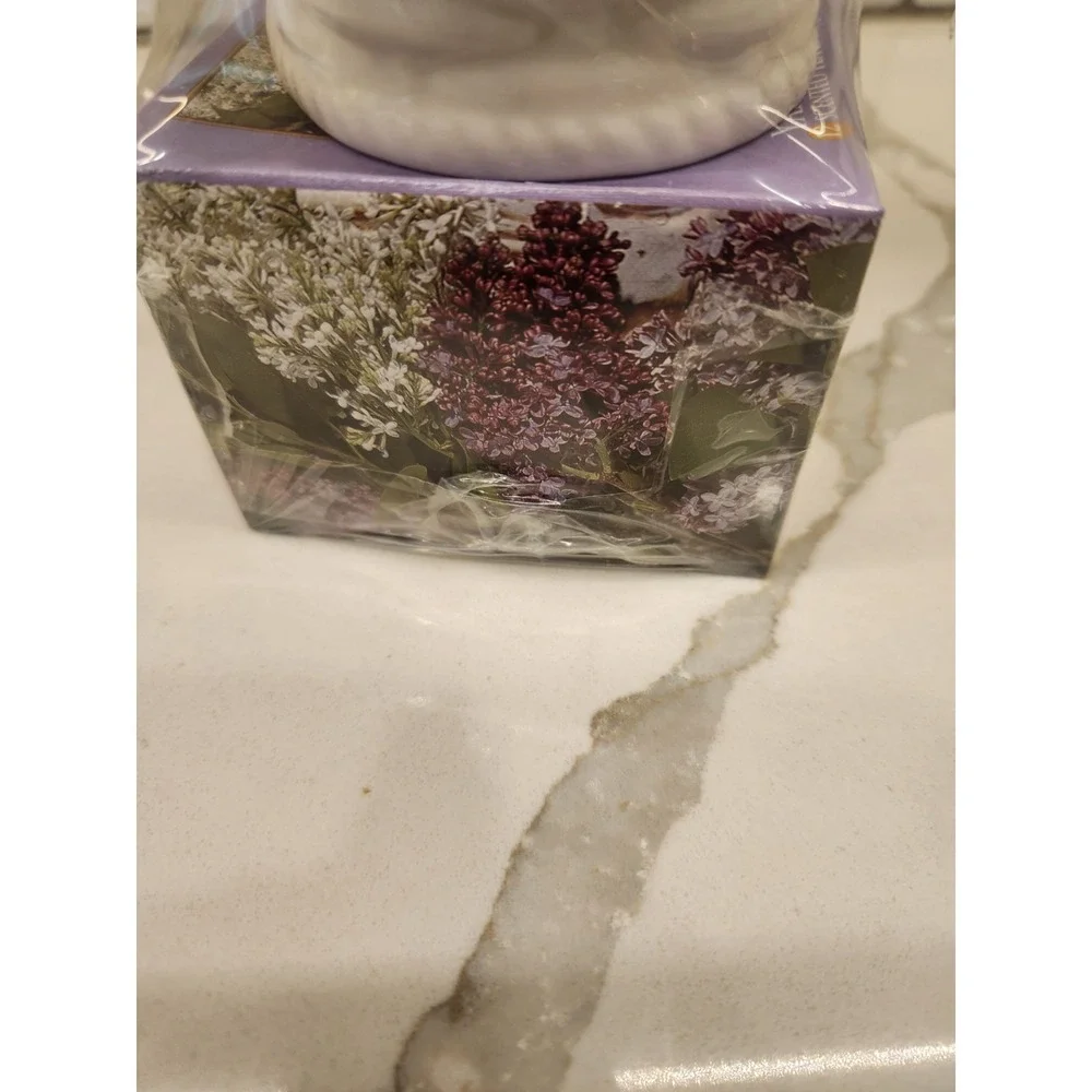Yankee Candle Easter Bunny On Nest Lilac Blossoms Tea Light Candles Set Of 12